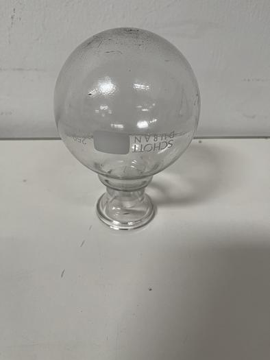Used Schott Duran Glass 250ml Receiving Flask