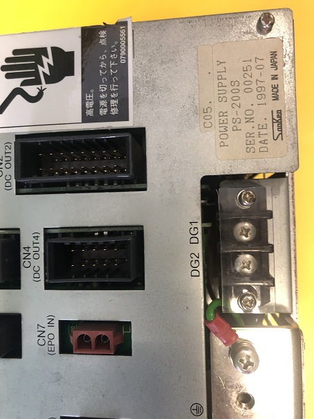 Used 1997 TEL P8 PROBER PART PS-200S POWER SUPPLY