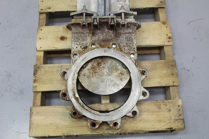 Used Rovalve 10" Hand Operated Knife Gate Valve #42269