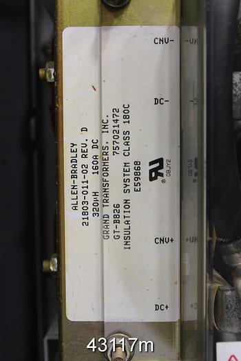 Unused Allen Bradley 1336-B100C-AA-DF-D11-HA2C A/C Drive #43117