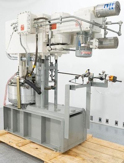 Used 10 GALLON ROSS TRIPLE SHAFT MIXER - MODEL PVM-10 - S/S - VACUUM - JACKETED