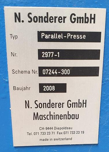 Gebraucht Parallelpresse Sonderer