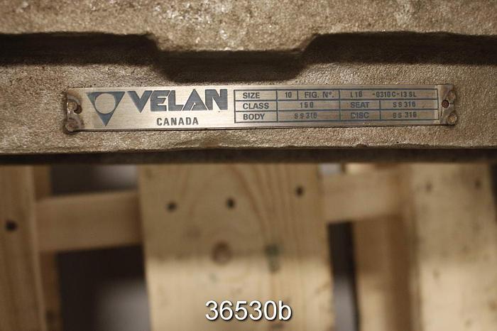 Used Velan 10" Hand Operated Knife Gate Valve #36530