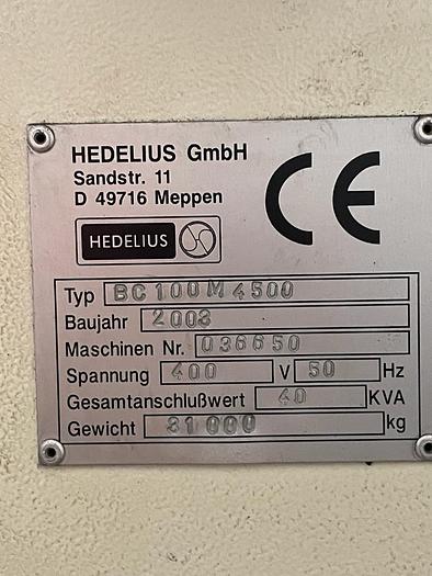 Usato CENTRO DI LAVORO VERTICALE PENDOLARE BC 100 M 4500