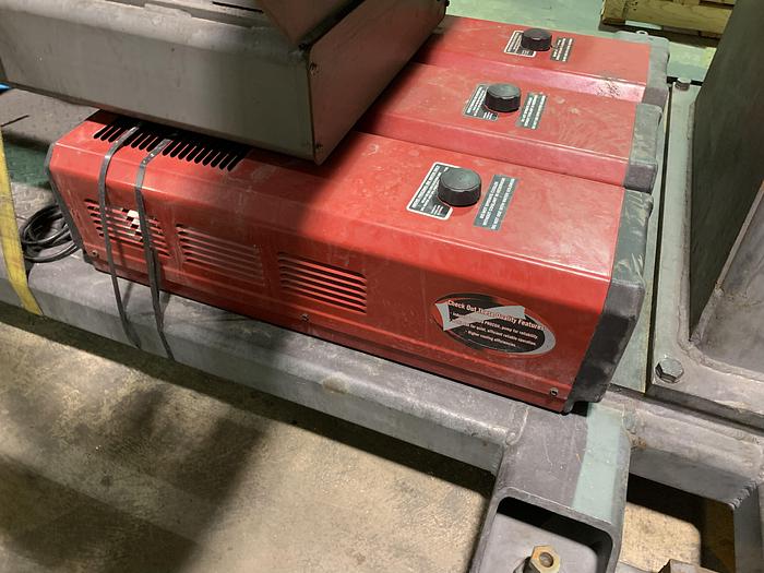 Used TEC WELD ROBOTIC DUAL TRUNION WELDING CELL WITH 2 FANUC ARCMATE 120iB'S