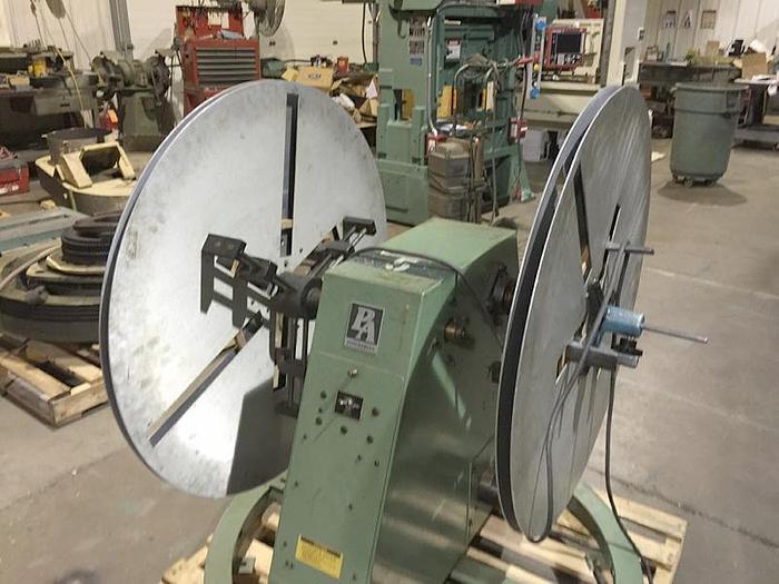 Used 300 Lb., P/A INDUSTRIES, No. DSRA300S, DOUBLE MOTORIZED UNCOILER