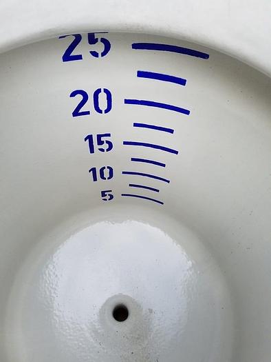 Used 72.5 GALLON DeDIETRICH PHARMA REACTOR BODY – GLASS LINED (#9079)