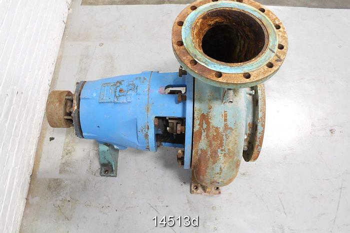 Used Goulds 3175 Pump, 10x12x18, 4-Vane 15" Impeller, Ductile Iron Casing #14513