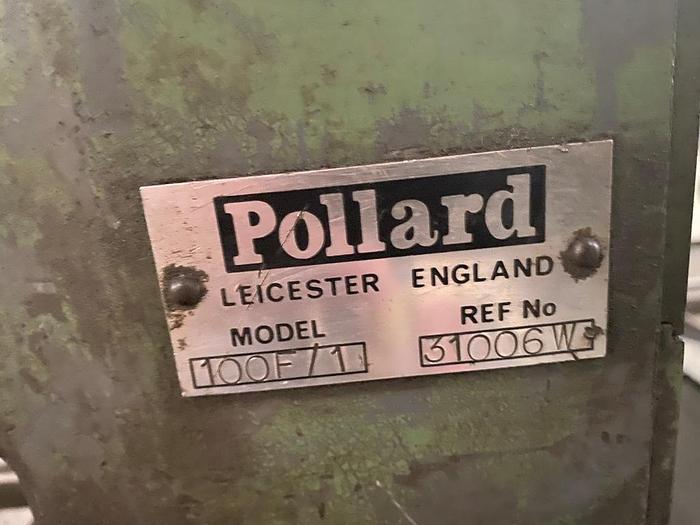 Used Pollard 100F/1 Bench Mounted Pillar Drill