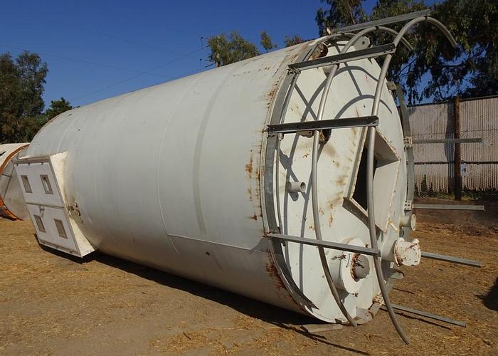 Used Silo, 1,750 CF, 12' X 15', Cone Bottom, Dust Collector, #S742417