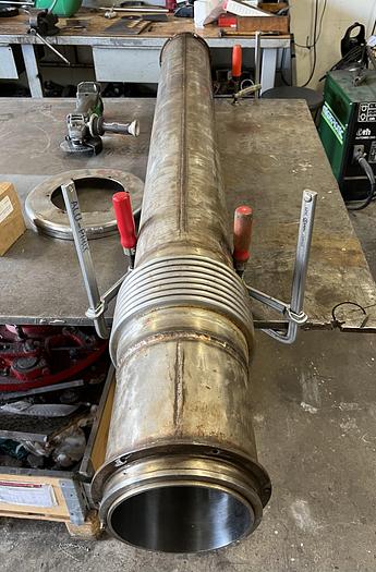 Used 1996 CONTHERM 6"x9 Surface scrape heat exchanger