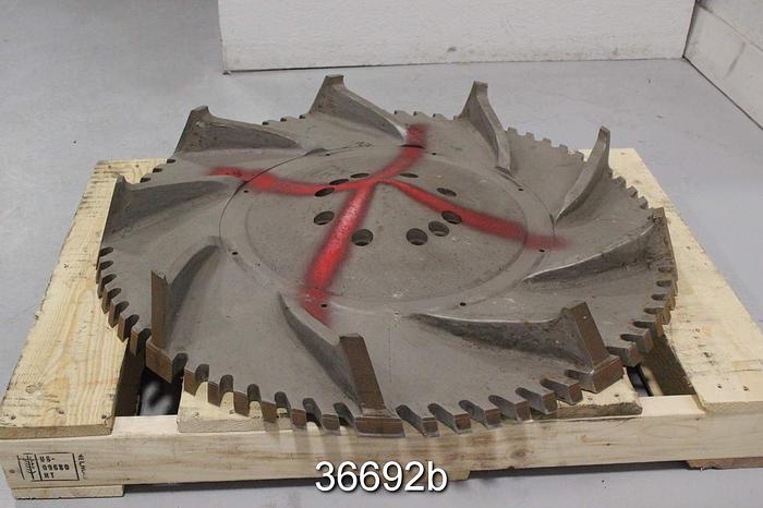 Used Bolton Emerson Tornado II Pulper Tackle Set, 36" Diameter #36692