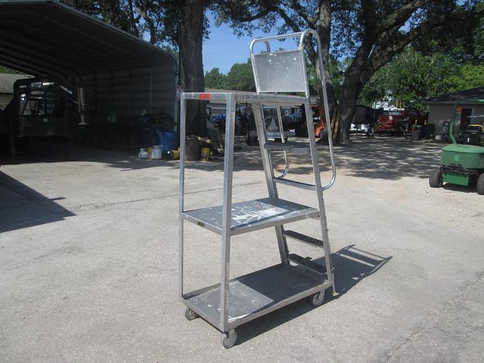Used Rol-Away 5 Step Ladder Cart