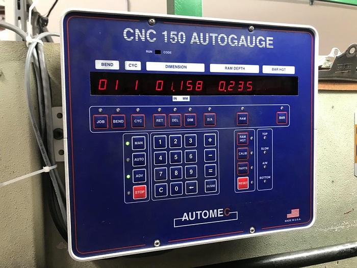 Used 1991 35 Ton Adira QHA-3220 CNC Press Brake