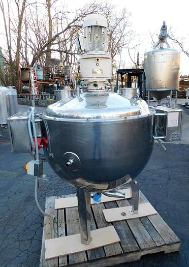 Used 75 GALLON SCRAPE AGITATED KETTLE - S/S - JACKETED