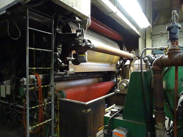 Used 98" (2.54M) TRIM BELOIT FOUNDRINIER PAPER MACHINE 1,050 FPM REF (PM# 1)