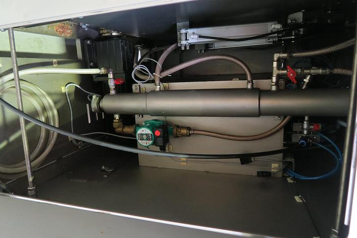 Used Hacos Depositor for chocolate or cream centres