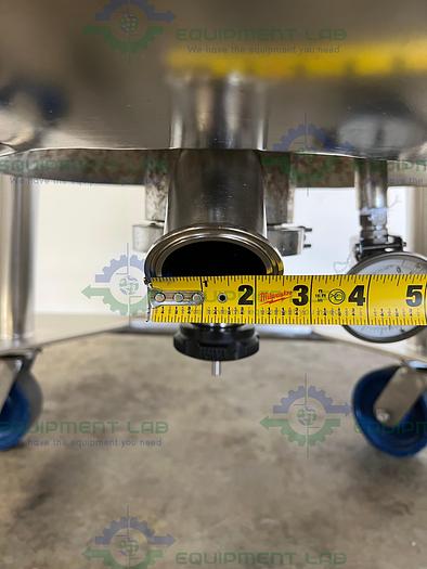 Used DCI 200 L Stainless Steel Jacketed Reactor Mixing Tank w/ PharMix Agitator