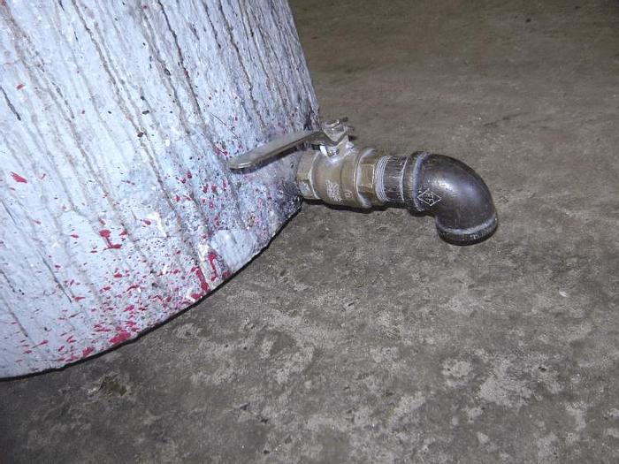 Used 50 GALLON PORTABLE MIX TANK – C/S – 28 IN. X 32 IN. – #6964