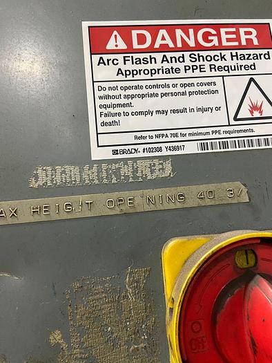 Used 1974 REIS Spotting Press 100 T TUS-90/07