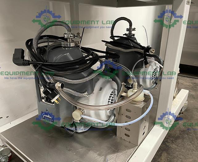 Used Set of 2 GeneVac  DD-4 Evaporation System w/ Edwards XDS5 Vacuum Pump