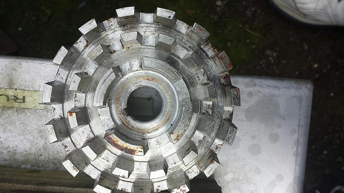 Used 4 in. OAKES CONTINUOUS AUTOMATIC MIXER – SANITARY S/S – JACKETED (#8119)