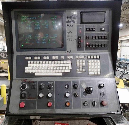 Used GIDDINGS & LEWIS BORING MILL MODEL 70-H6-T