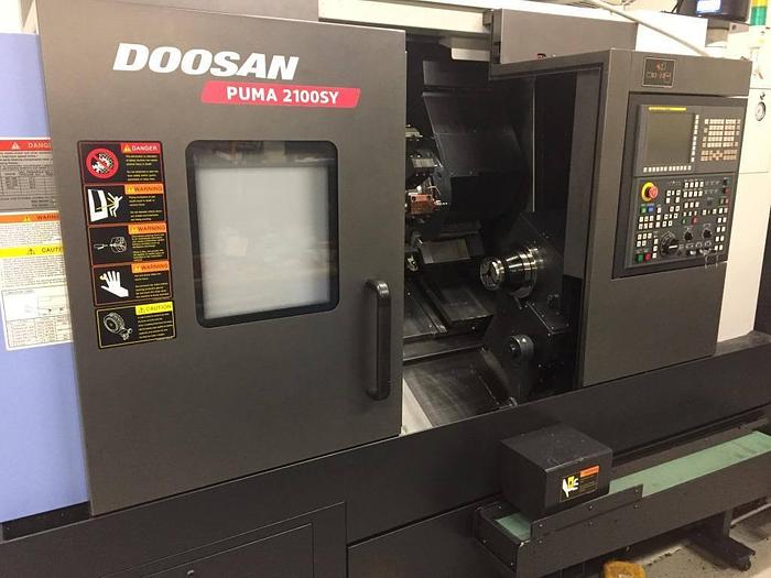 2012 Doosan Puma 2100SY CNC Milling & Turning Center
