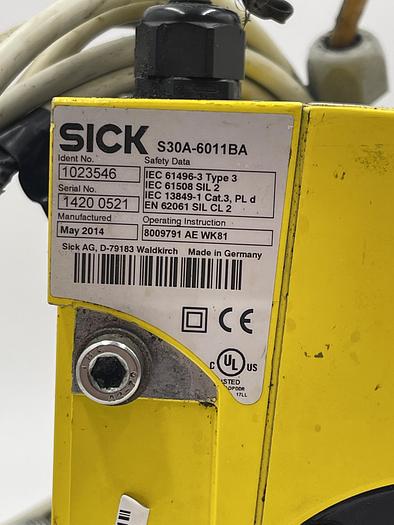 Used Sick S30A-6011BA