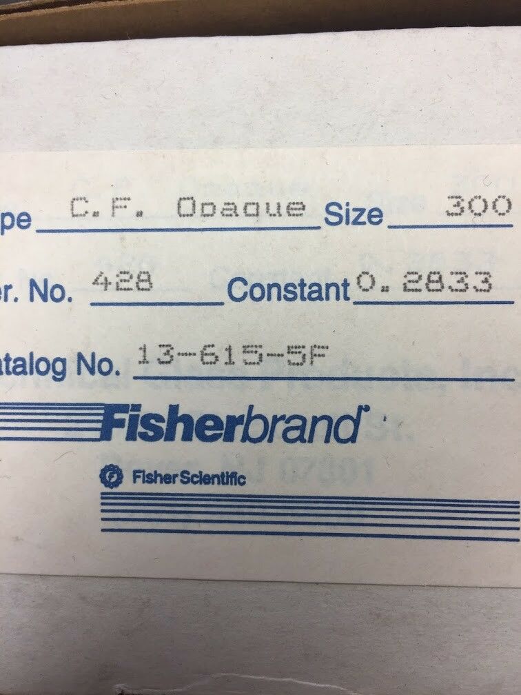 New open box Cannon-Fenske CFOC-300 (9721-F68) Certified Opaque Viscometer Tube (Size 300)