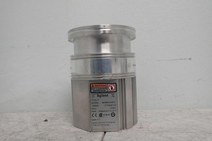 Used Agilent TV 81-T Turbo-V 81-T Molecular Vacuum Pump 9698905M001