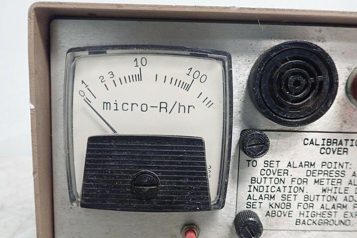 Used Ludlum Model 3503 Alarm Radiation Meter Detector Gate Monitor