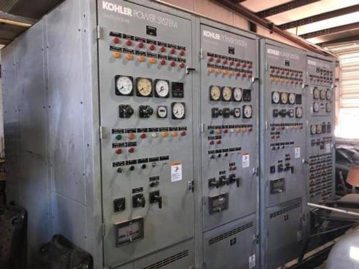 Used 0.8 MW 1994 Used Kohler 800R0ZD77 Diesel Generator Set