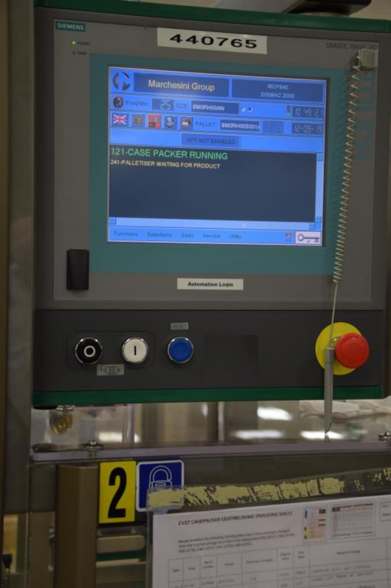 Used MARCHESINI - Incartonatrice - MCP 840