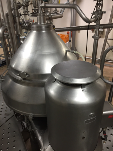 Used Westfalia Separator Model Curds KDA18