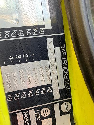 Used 2002 DAF 85 CF 380 MANUAL EURO 3 CLY673