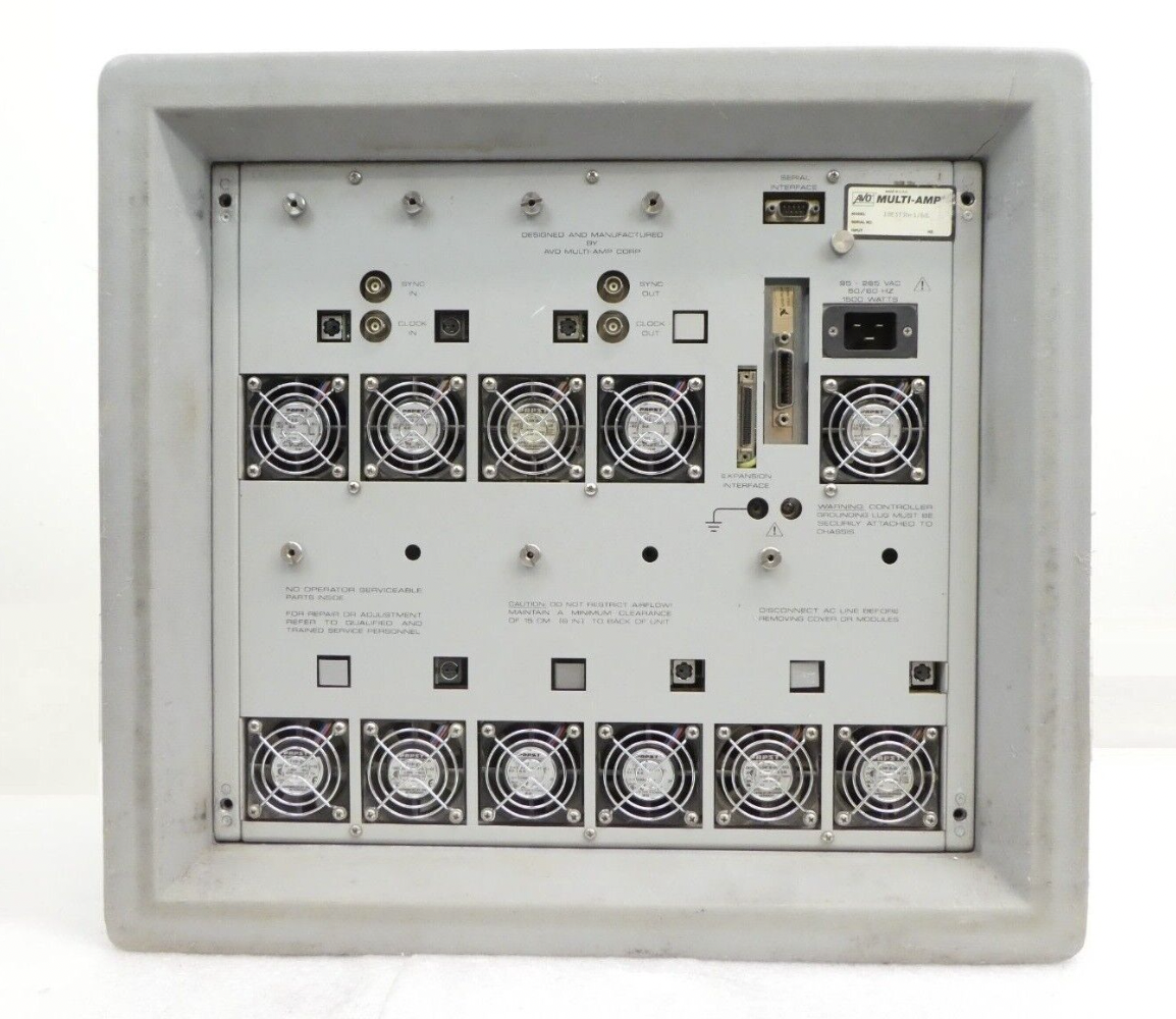 Used AVO Multi-Amp 10E373N-1/60 PULSAR Universal Test System Power On Tested Surplus