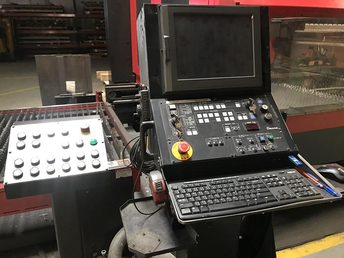 Used 2004 4000 Watt Amada FO-3015NT CNC Laser