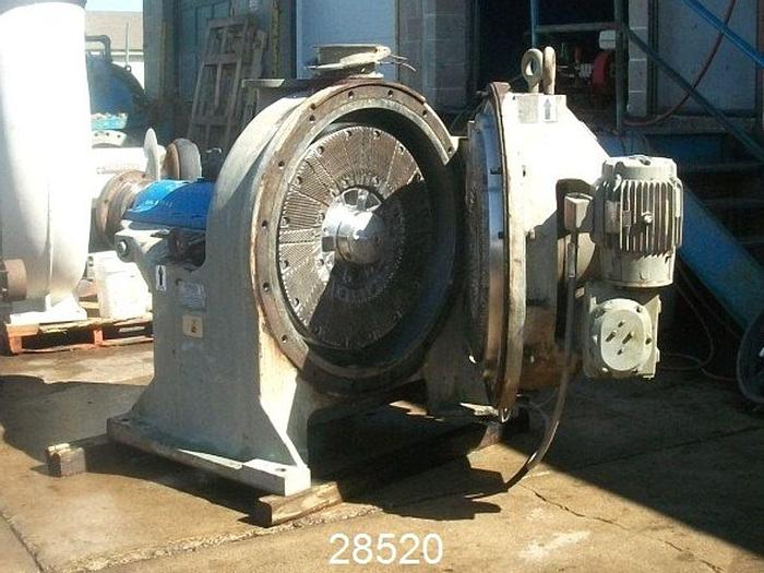 Used Beloit DD4000 Beloit Refiner 38" #28520