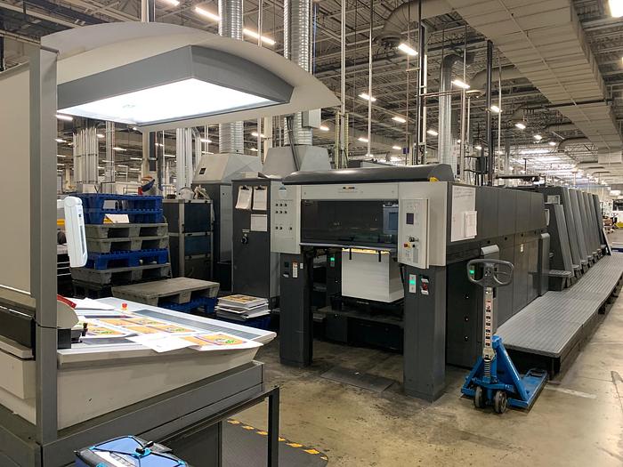 Used Heidelberg CD74-6P+LX UV