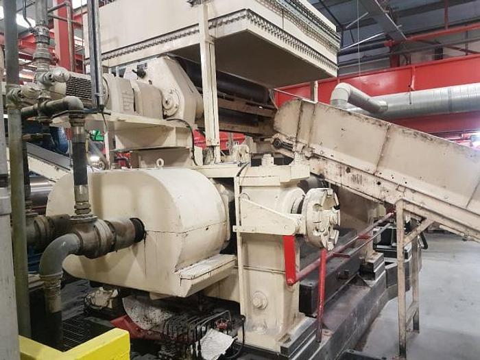 Used Shaw 60in x 22in Two Roll Mill
