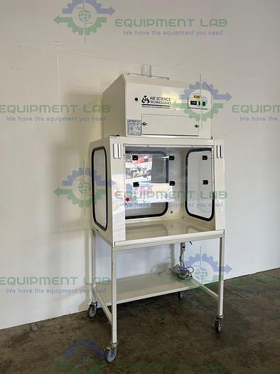 Used Air Science Technologies  3 Ft Vented Balance Safety Enclosure w/ Casters