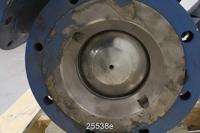 Used Jamesbury  3 Way Control Valve, 8", Cf8M Body, Neles Jamesbury St 600 Actuator, Np724B Positioner, Cf8M, Storeroom Spare #25538