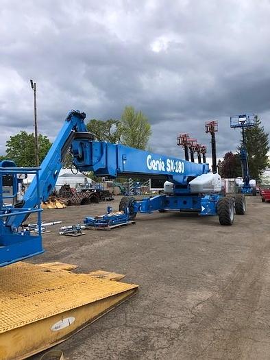Used 2015 GENIE SX180 4WD Diesel Straight Boom