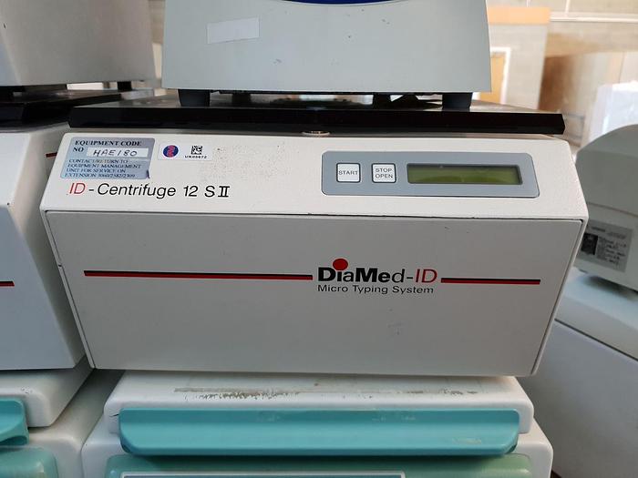 Used DiaMed Centrifuge 12 S II Centrifuge