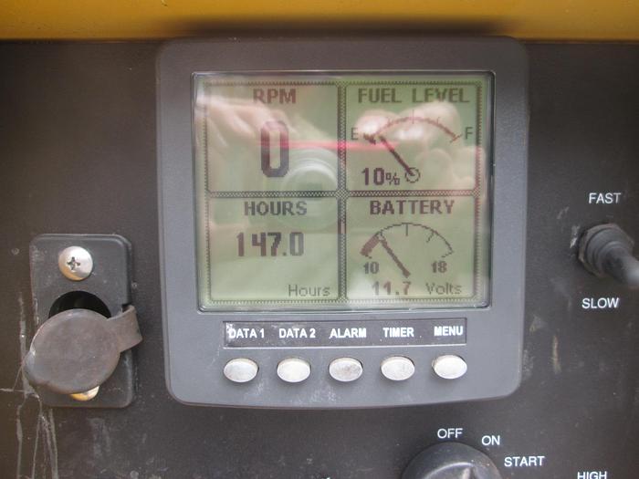 Used 2011 Vermeer Low Profile Air 555 SDT Vacuum Trailer.