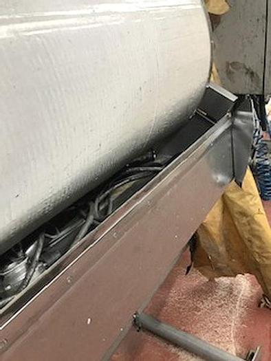 Used 27 in. x 59 in. PADOVAN ROTARY VACUUM DRUM FILTER – FROM WINE MFG (#9631)