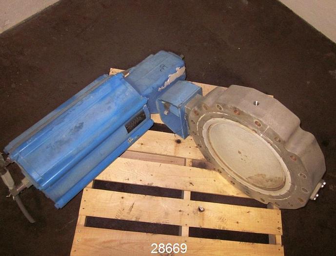 Used Neles Jamesbury 815L-11-3600-MT 20" Butterfly Control Valve #28669