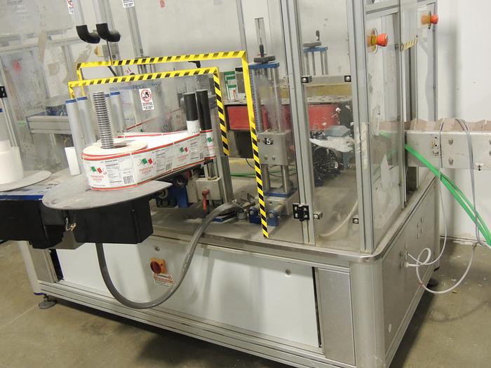 Used Pack Lab  Wing CW 90 Pressure sensitive Wrap Labeler 2013mfr