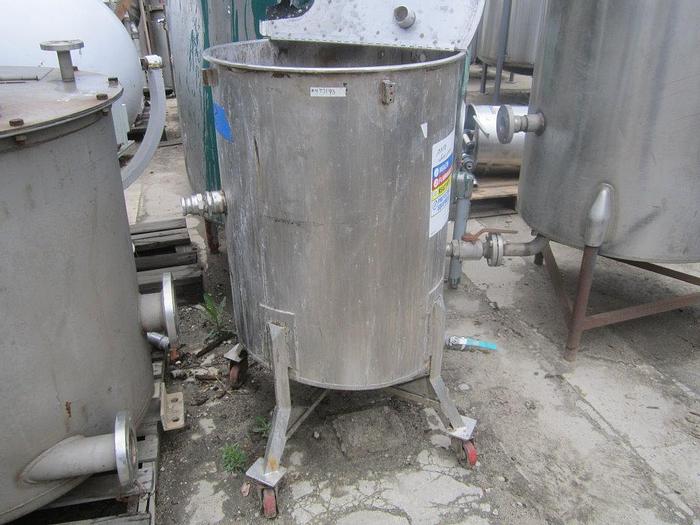Used Tank, 75 Gallon, S/st, 26" x 33", SB/HT #S739800